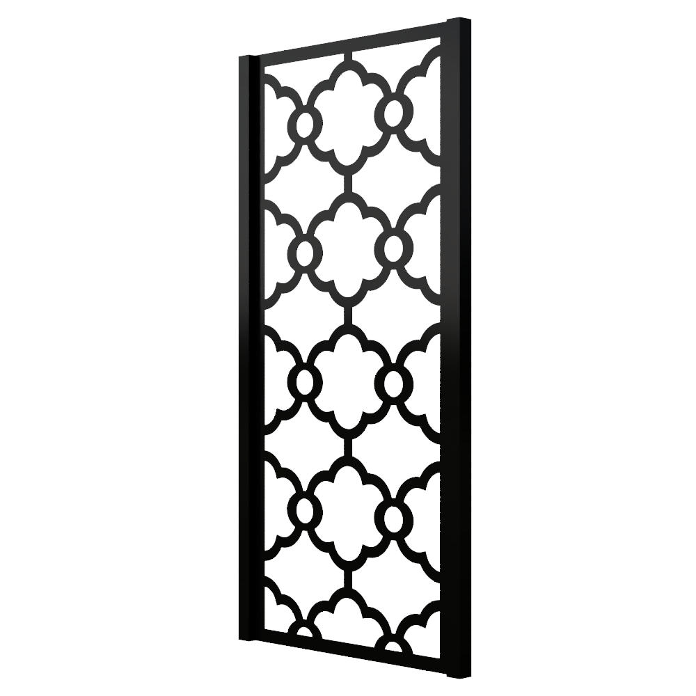 Decorative Metal Screen (Geometric 5 Design) - Decra Designs